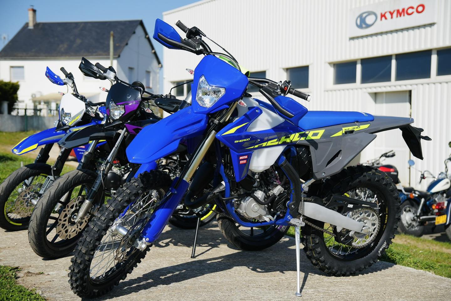 À peine arrivées, déjà vendues… Sherco débarque chez BG Motos ! 